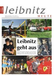 HEUTE Leibnitz geht aus - Stadtgemeinde Leibnitz