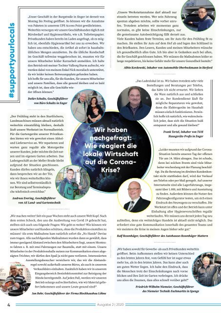 Enjoy. blickpunkt Ausgabe 2/2020