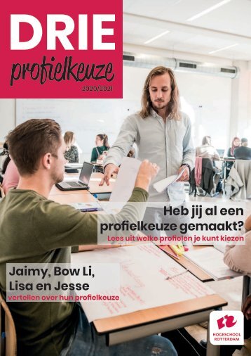 Magazine DRIE profielkeuze Social Work