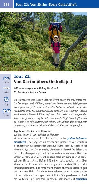 »Trekkingträume für Familien« 