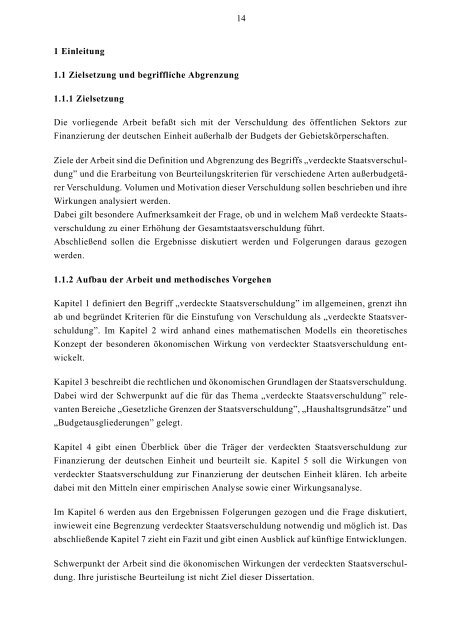 Haupttext - Dr. Reinhard Fischer - Verdeckte Staatsverschuldung zur