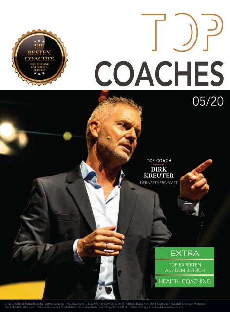 Top Coaches Beilage im Manager Magazin 05/20