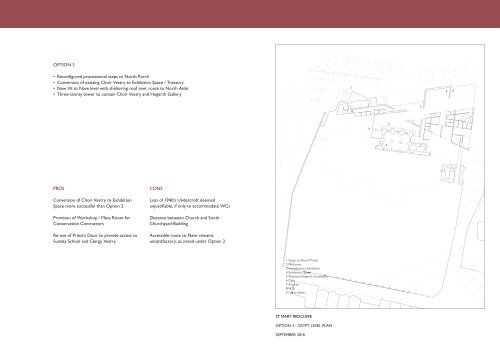 St Mary Redcliffe project 450 Initial Options Appraisal