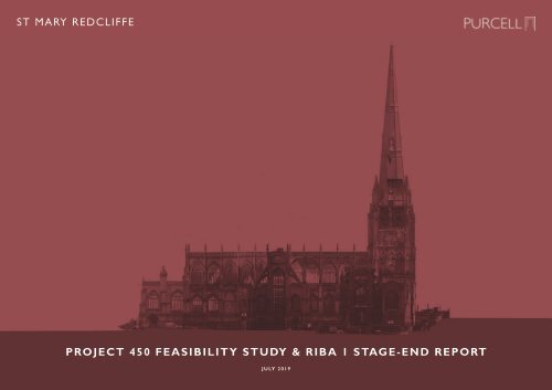 St Mary Redcliffe Project 450 RIBA 1 Stage End Report