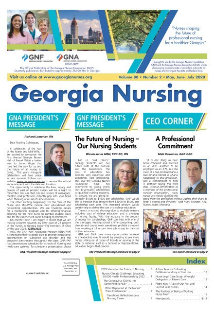 Georgia Nursing May 2020