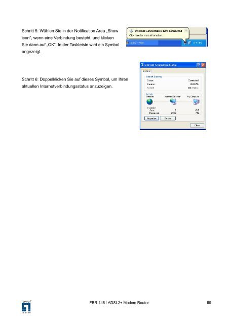 FBR-1461 ADSL2/2+ Modem Router 1W 4L QoS ... - Jacob Elektronik