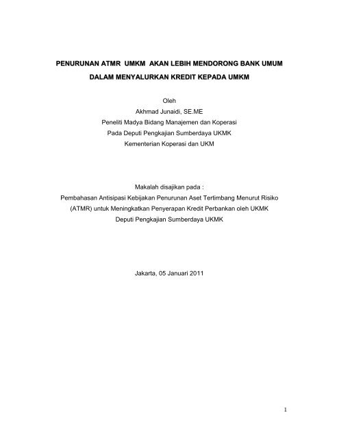 Bagaimana kontribusi bank umum terhadap perekonomian indonesia