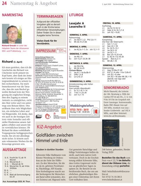 Kirchenzeitung Nr 14 2020