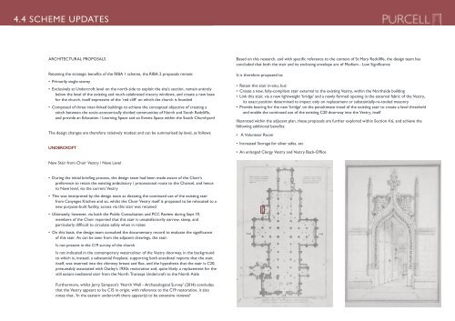 St Mary Redcliffe Project 450 RIBA 2 Stage End Report