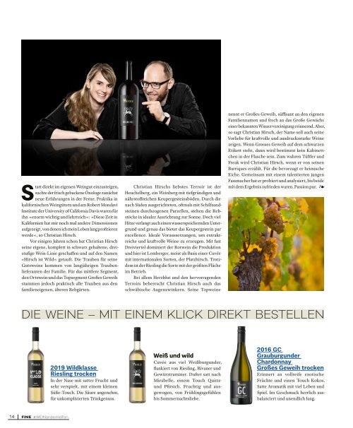 FINE DAS WEINMAGAZIN - #WEINANDERHELFEN 