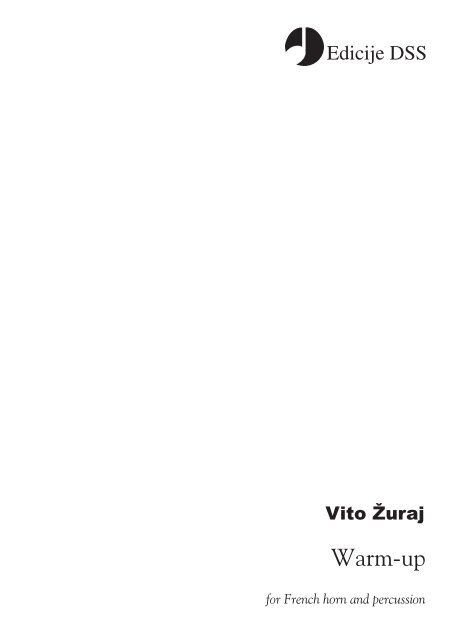 Vito Žuraj - Warm-up