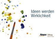 Ideen werden Wirklichkeit - Naspa