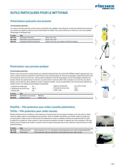 Accessoires climatiques 2020