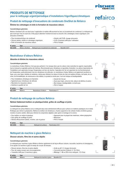 Accessoires climatiques 2020