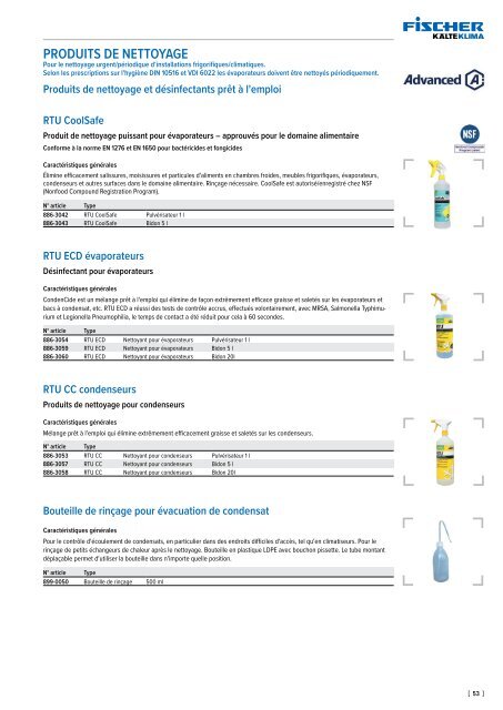 Accessoires climatiques 2020