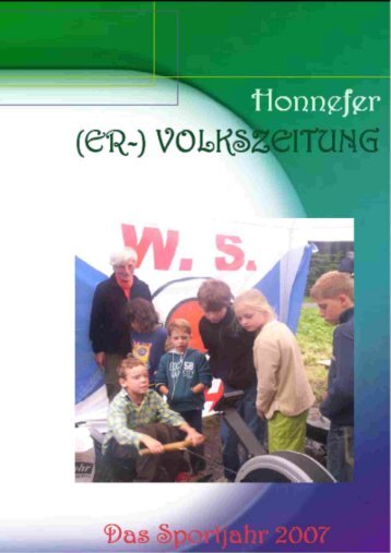 Honnefer Er- Volkszeitung - Wassersportverein Honnef