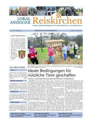 Montag, 18.4.2011 - Gemeinde Reiskirchen