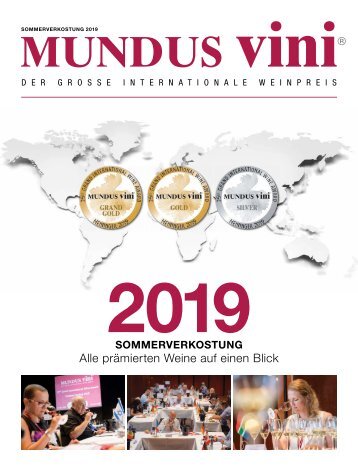 Mundus Vini Sommerverkostung 2019