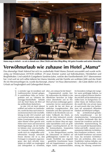 Ausgabe wellhotel 1-2020