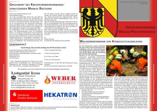 Landgasthof Krone - Kreisfeuerwehrverband Breisgau ...