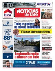 Notícias de Fafe - Edicão 421 de 03 de Abril de 2020