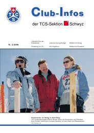 Schwyz der TCS-Sektion - beim TCS Sektion Schwyz