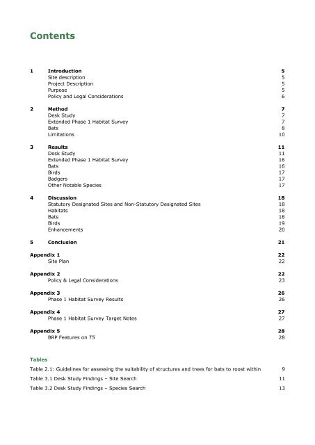 St Mary Redcliffe Ecological Impact Assessment 