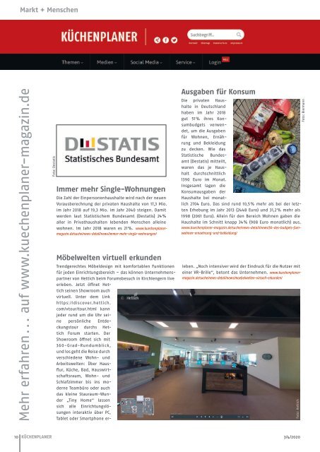 KÜCHENPLANER Ausgabe 03/04-2020 