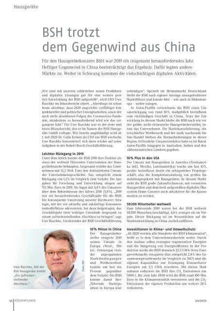 KÜCHENPLANER Ausgabe 03/04-2020 