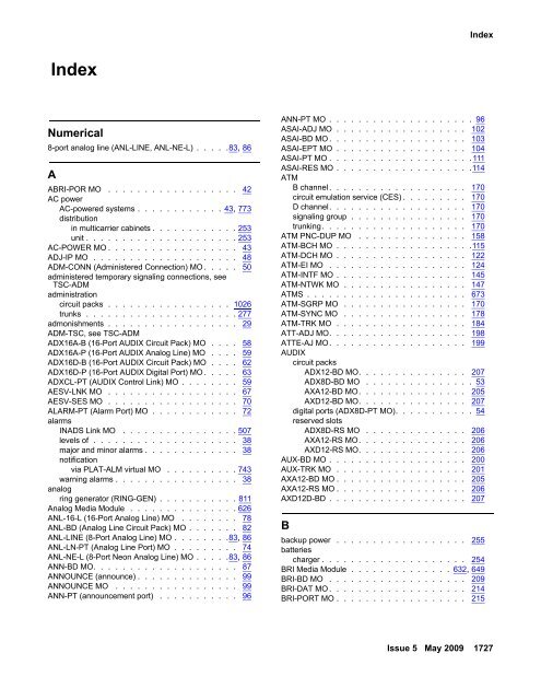 Demand test descriptions and error codes - Avaya Support