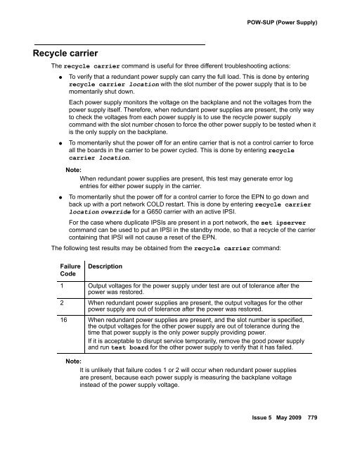 Demand test descriptions and error codes - Avaya Support