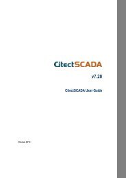 v7.20 CitectSCADA User Guide