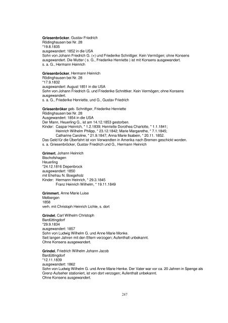 Liste der Auswanderer aus dem Kreis Herford - Amerikanetz