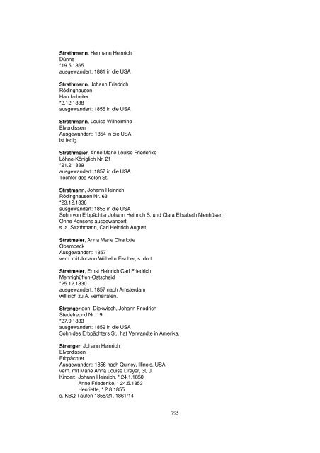 Liste der Auswanderer aus dem Kreis Herford - Amerikanetz