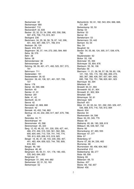 Liste der Auswanderer aus dem Kreis Herford - Amerikanetz