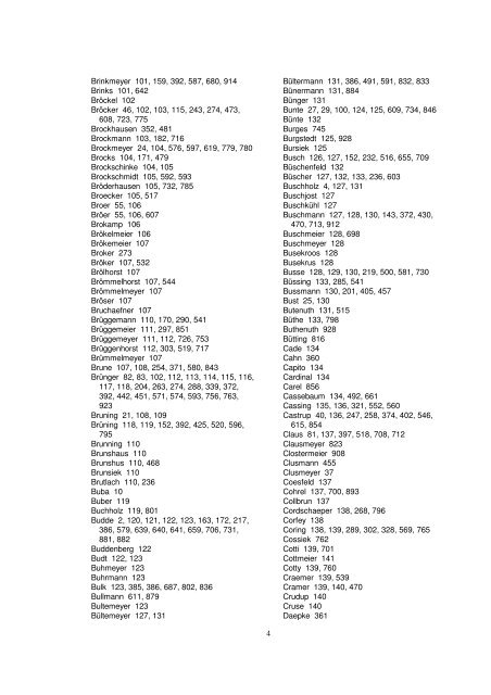 Liste der Auswanderer aus dem Kreis Herford - Amerikanetz