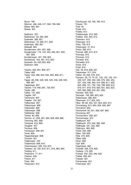 Liste der Auswanderer aus dem Kreis Herford - Amerikanetz