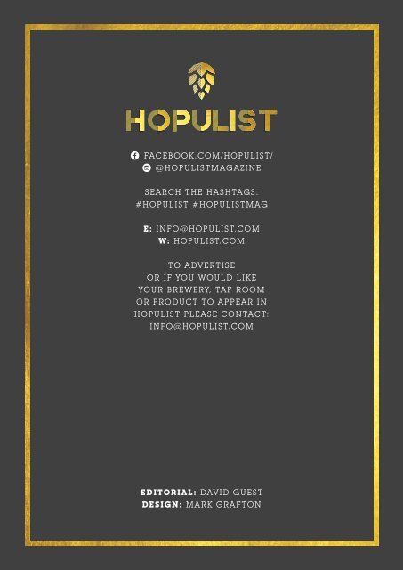 Hopulist Issue Eight