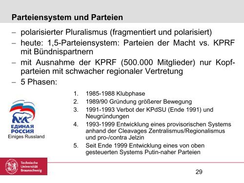 Defekte Demokratie am Beispiel Russlands