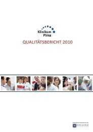 Qualitätsbericht 2010 - Weisse Liste