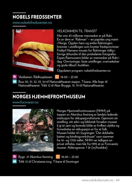 Interessert i byhistorie? - Oslo kulturnatt - Kommune