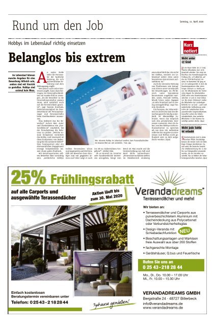 Stadtanzeiger Coesfeld kw 15