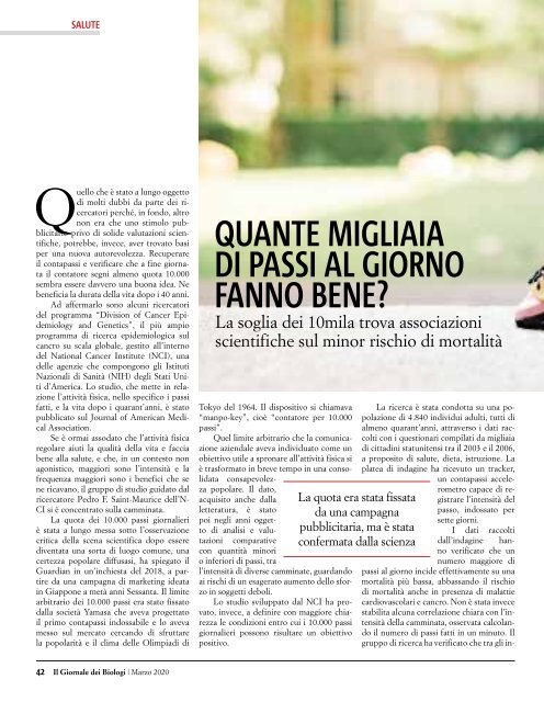 Il Giornale dei Biologi - N. 3