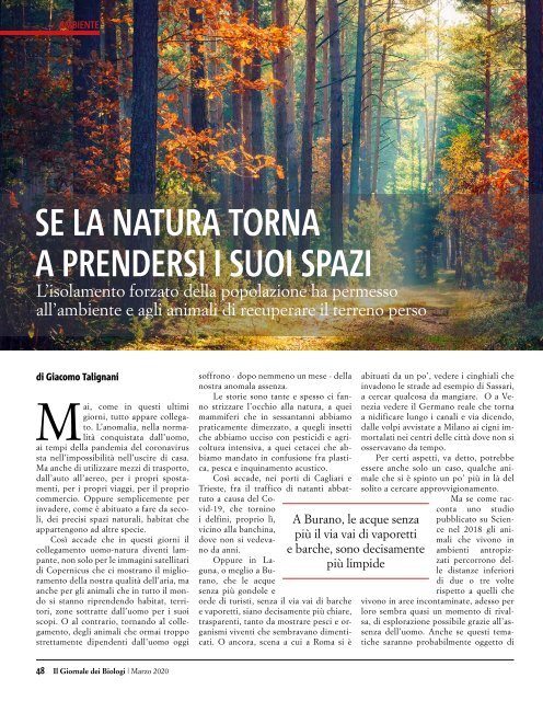 Il Giornale dei Biologi - N. 3