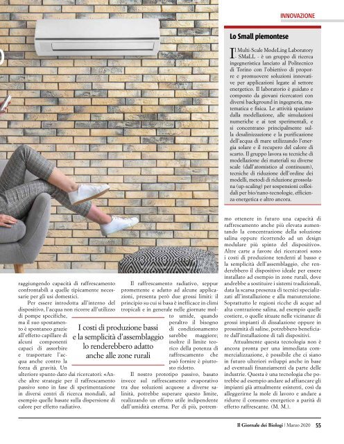 Il Giornale dei Biologi - N. 3