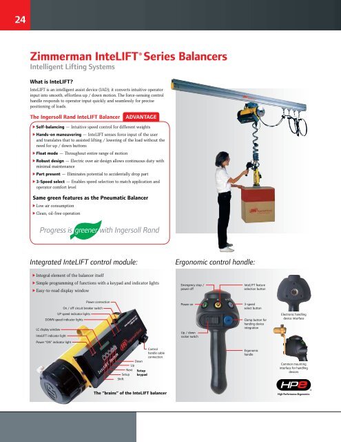 Ergonomic Handling Systems - Ingersoll Rand