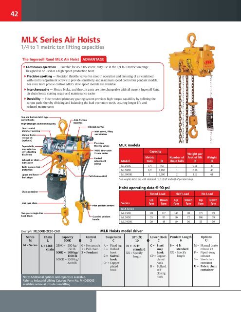 Ergonomic Handling Systems - Ingersoll Rand