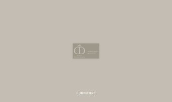 Catalogue 2020 meubles d'extérieur FURNITURE
