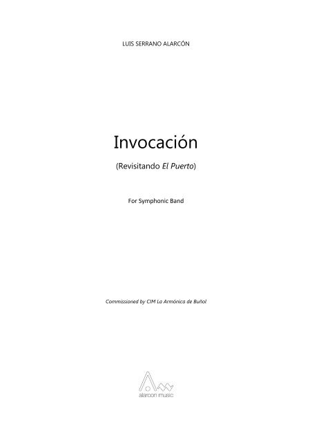 INVOCACIÓN - SCORE