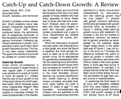 Catch-Up and Catch-Down Growth: A Review - GGH Journal